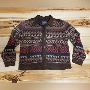 Natural Reflections Vintage Western Aztec Coat